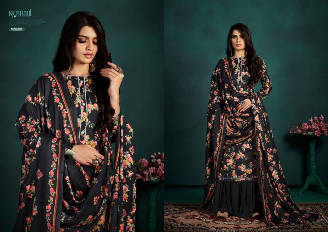 Romani Flora Exclusive Wear Designer Pashmina Collection